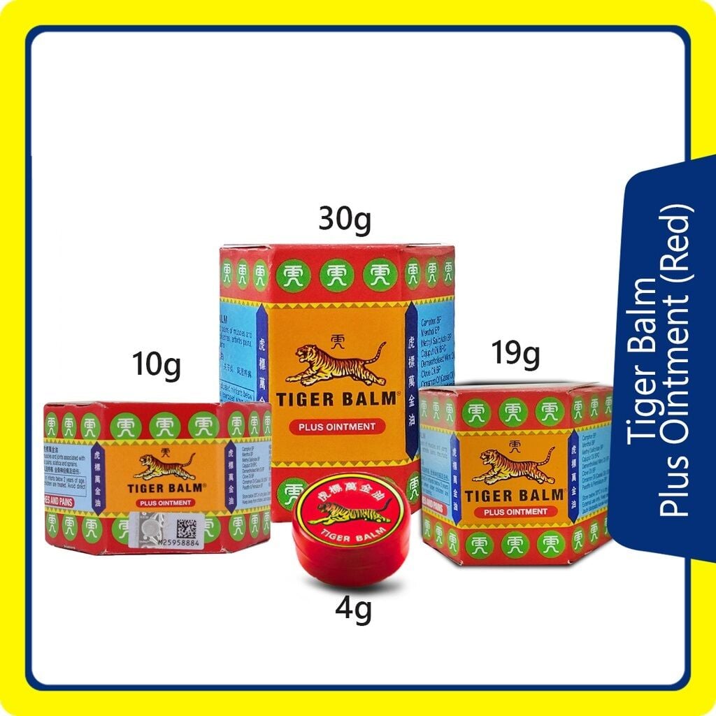 Picture of Tiger Balm Plus Ointment 30g -  Effective Herbal Pain Relief, for Muscle & Back Pain