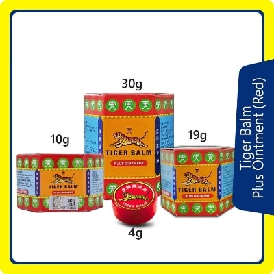 Picture of Tiger Balm Plus Ointment 30g -  Effective Herbal Pain Relief, for Muscle & Back Pain