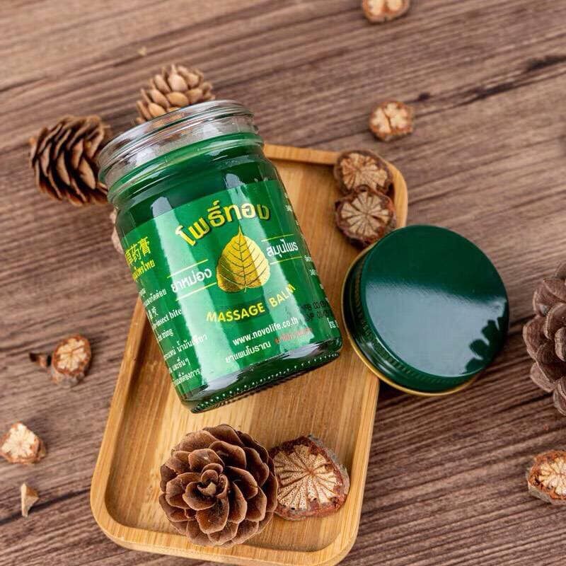 Picture of PoThong Thai Herbal Green Cooling Massage Balm 50g