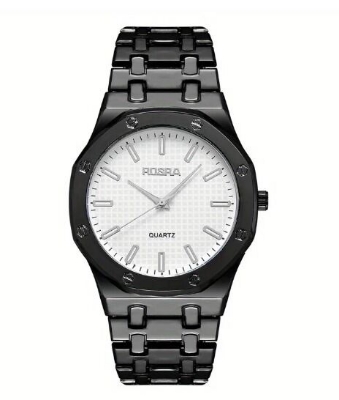 Picture of 2023 uomini e donne moda street steel belt orologio al quarzo arabo digital business watch regalo per la famiglia e gli amiciWhite, black blue, black white, white blue, Black, Blue