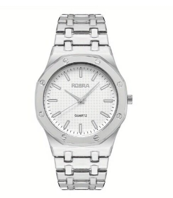 Picture of 2023 uomini e donne moda street steel belt orologio al quarzo arabo digital business watch regalo per la famiglia e gli amiciWhite, black blue, black white, white blue, Black, Blue