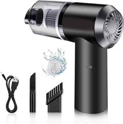 Picture of 3-in-1 Portable Vacuum Cleaner: Duster, Blower & Air Pump for Home & Car