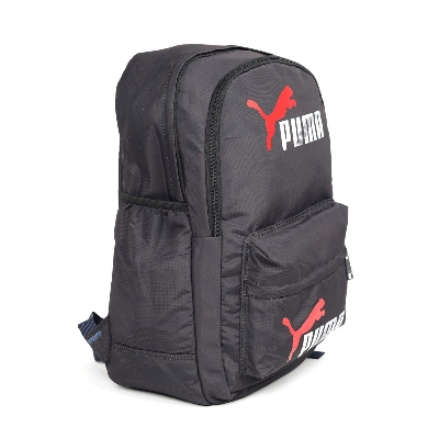 Picture of Backpack bag school college and traveling high quality nylon soft fabric waterproof and wash-Black