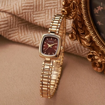 Picture of BESTKANG Watches for Women Watches Vintage Women's Dress Watchsquare Gold Watches for Women Bracelet Quartz Watchgold white, gold khory