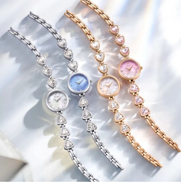 Picture of BESTKANG Watches for Women Watches Vintage Women's Dress Watchsquare Gold Watches for Women Bracelet Quartz WatchRose Gold, mix