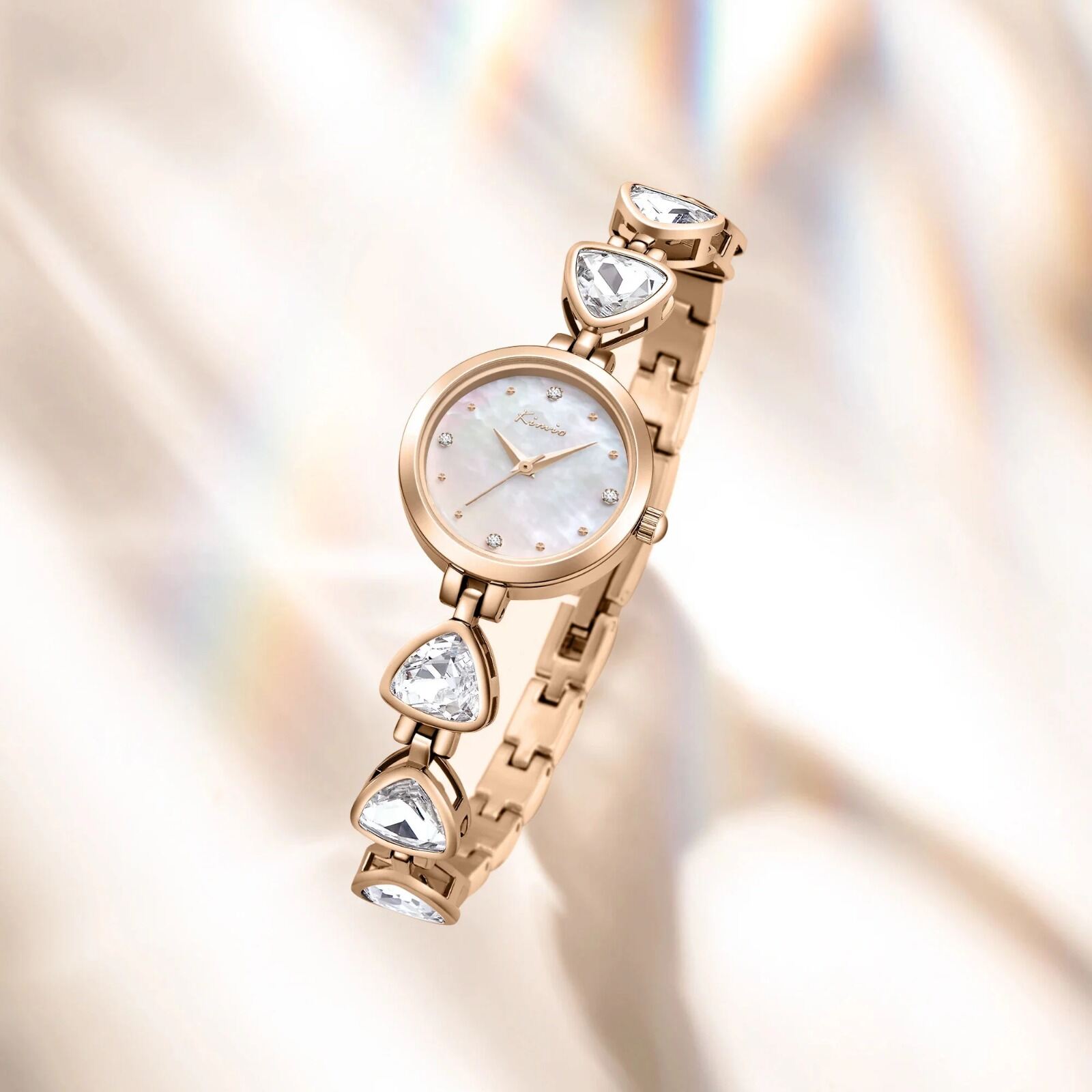 Picture of BESTKANG Watches for Women Watches Vintage Women's Dress Watchsquare Gold Watches for Women Bracelet Quartz WatchRose Gold, mix
