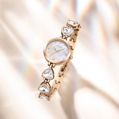 Picture of BESTKANG Watches for Women Watches Vintage Women's Dress Watchsquare Gold Watches for Women Bracelet Quartz WatchRose Gold, mix