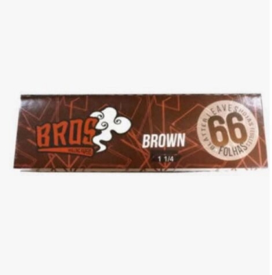 Picture of Bros 66 Brown King Size Booklet 1 Piece-Brown