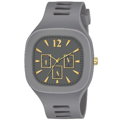 Picture of Classy White Color Square Dial Analog Watch For Men & Boy'S - Watch For Men - Watch For Men By Top 10 Mart - ঘড়ি-White