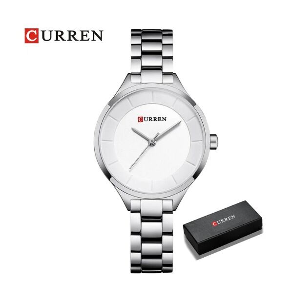 Picture of CURREN 9015 WATCH WOMEN WATCHES STAINLESS STEEL LADIES WOMEN'S WATCH WOMEN 2018 LUXURY GOLD COLOR FASHIONrose  gold dial whit, golden, Black gold, Black, silve, gold pink, white dial golden ch