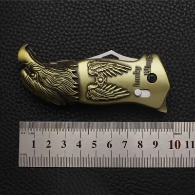 Picture of Eagle matha  Design Openable Knife Lighter - Metal Body Lighter