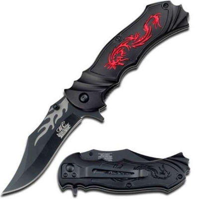 Picture of Flight Metal Pocket K-nife-Red
