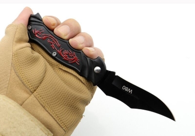 Picture of Flight Metal Pocket K-nife-Red