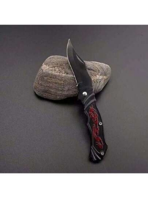 Picture of Flight Metal Pocket K-nife-Red