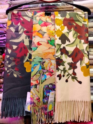 Picture of Girls joypuri shal linen kashmiri fabric made very much fashionable and comfortable
