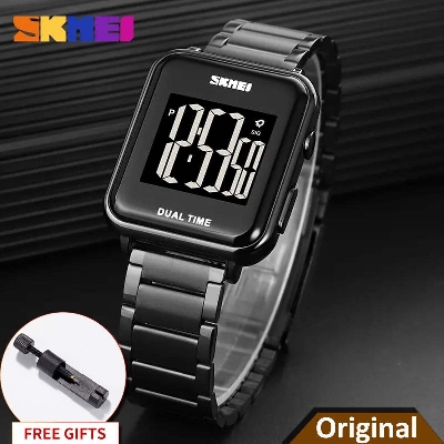 Picture of Indispensable -Quality And Durablity -SKMEI 1852 Latest Model Digital Watch for Men- Innovative Qualityful - Easy To care and LongiveBlack, Silver, Gold