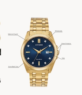 Picture of Inspired by  citizen Pantone Blue Dial Limited Ed. Tsuyosa Stainless Steel Watch NJ0158-89Lsilver hall, silver green, blue glden blue, Gold, silver pink, silver blue