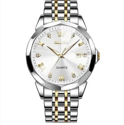 Picture of Inspired by 9931 new luxury fashion stainless steel imported quartz movement wrist-watch for men - WatchWhite, Blue, Gold, Black