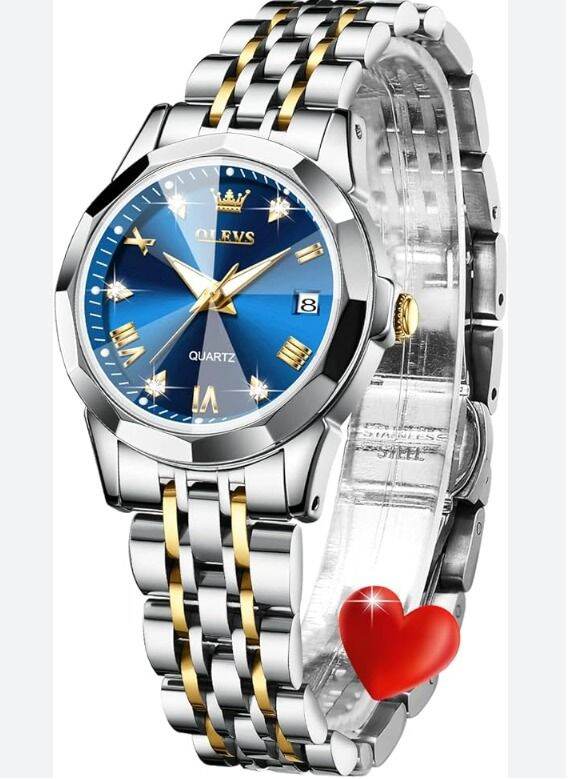 Picture of Inspired by 9931 new luxury fashion stainless steel imported quartz movement wrist-watch for men - WatchWhite, Blue, Gold, Black