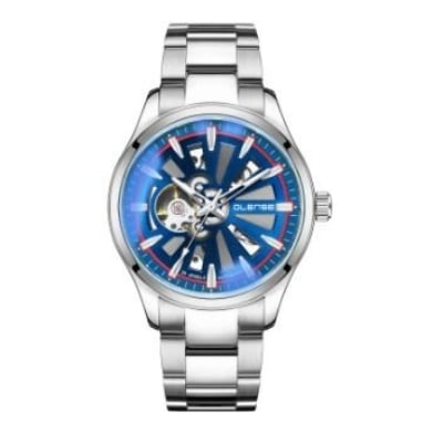 Picture of Inspired by BAISENGH Oulongshi Brand Watch Wholesale Automatic Mechanical Watch Watch Men'sFULL BLACK, Silver, Blue, Silver BLUE, Black