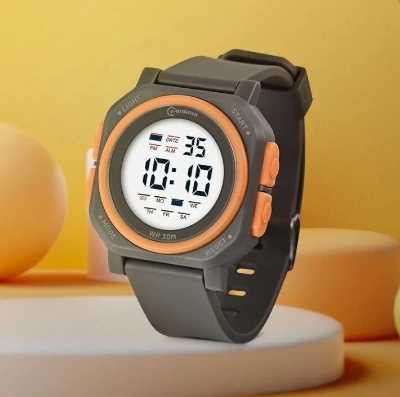 Picture of Inspired by Chronograph Gift Calendars Date Week Student Waterproof Sport DIgital Watches