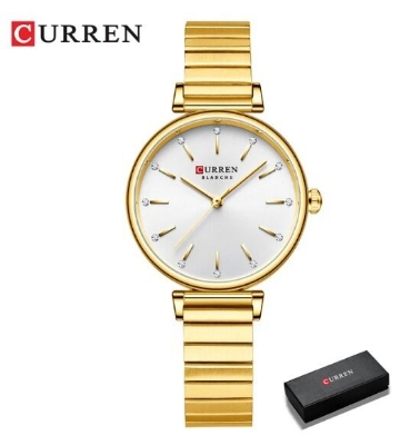 Picture of Inspired by curren Pati chain High quality Smart lady watch for women /ladytoton blue, full blue, Black, Silver, Pink, golden, toton black, silver black, silver toton, Rose Golden new