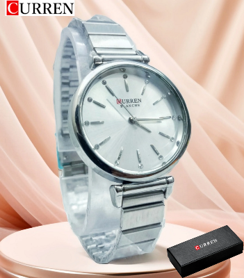 Picture of Inspired by curren Wrist Watch For Ladies High Quality Waterproof Stainless Steel Stylish Party WatchMulticolor