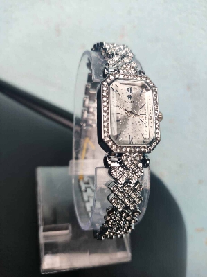 Picture of Inspired by Ro-lex- update Ro-lex Bracelet Set Square Full Sky Star Full Diamond Women's WatchRose Gold, Gold, Black, silver