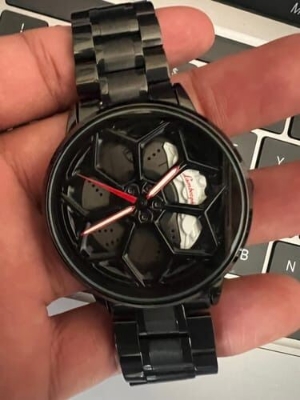 Picture of Inspired by SKI 1990 Creative Design Rotation Dial Watch for MenWhite, Yellow, Red, Blue, Red plum, Green