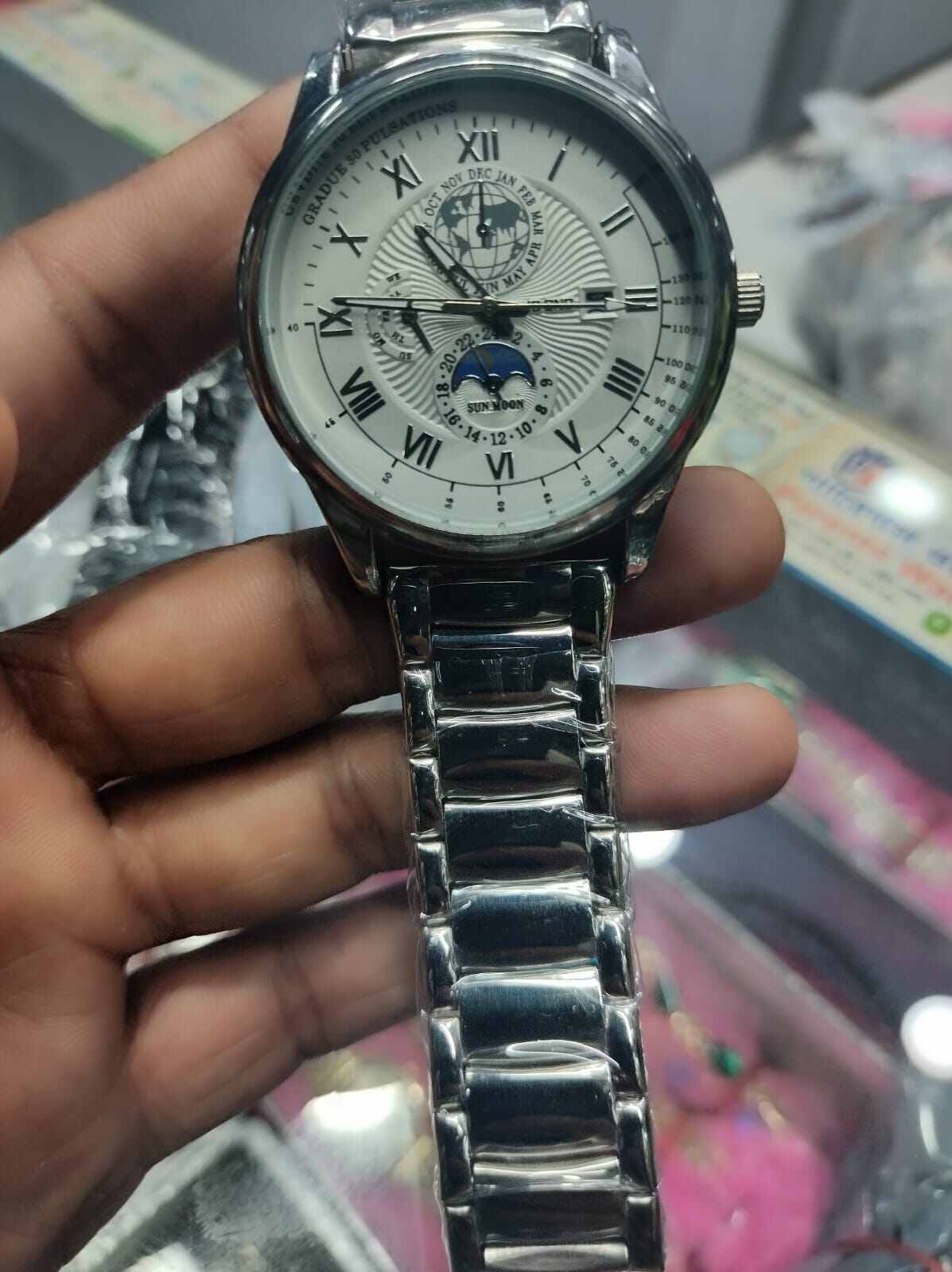 Picture of Inspired by SKMEI 1801 Quartz Analog Casual Classic Men’s WatchBlack, Silver, silver toton, silver toton gold