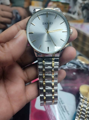 Picture of Inspired by SKMEI 1801 Quartz Analog Casual Classic Men’s WatchBlack, Silver, silver toton, silver toton gold