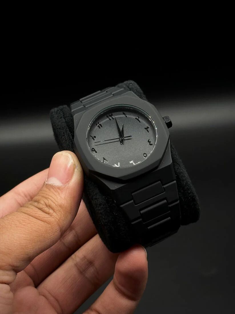 Picture of inspried bye Arabic aura watch  Black