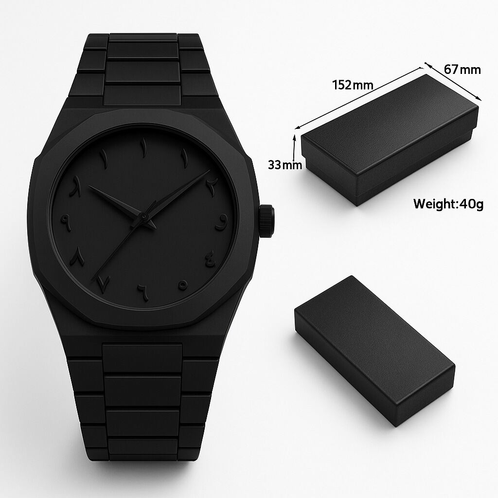 Picture of inspried bye Arabic aura watch hot black