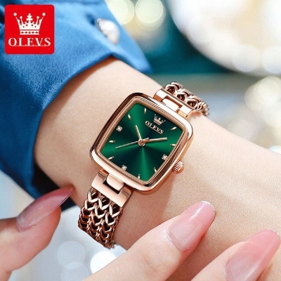 Picture of Inspried bye Olevs 9948 Golden Stainless Steel Analog Wrist Watch For WomenRose Gold, gold black, rose black, toton white, golden white, rose blue