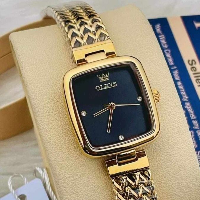 Picture of Inspried bye Olevs 9948 Golden Stainless Steel Analog Wrist Watch For WomenRose Gold, gold black, rose black, toton white, golden white, rose blue