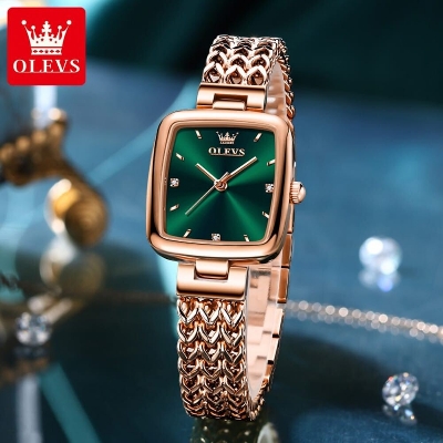 Picture of Inspried bye Olevs 9948 Golden Stainless Steel Analog Wrist Watch For WomenRose Gold, gold black, rose black, toton white, golden white, rose blue