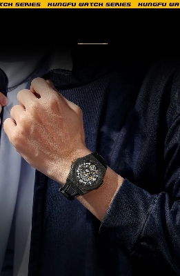 Picture of Inspried bye Welly Merck Watches Man Stainless Steel Waterproof Diver Kung Fu Collaboration Series Limited Edition WatchBlue, Brown, ash, Black