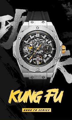 Picture of Inspried bye Welly Merck Watches Man Stainless Steel Waterproof Diver Kung Fu Collaboration Series Limited Edition WatchBlue, Brown, ash, Black