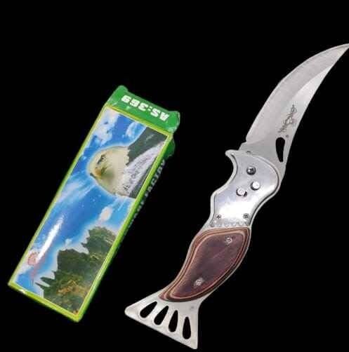 Picture of Kitchen k-nife With Cover Fruit K-nife Vegetables Knife New Stylish with k-nife Cover Fruit K-nifeMulticolor