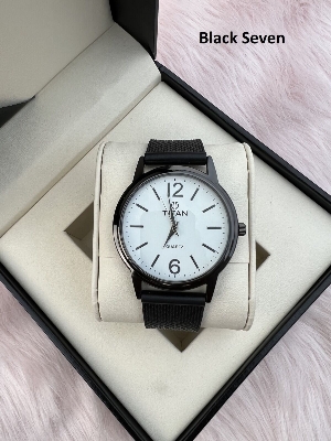Picture of Men's Nylon Luminous Waterproof Quartz Wristwatches- Luxury Watch- Men Designer Brand Famous Business Watchblack blue, black white, black