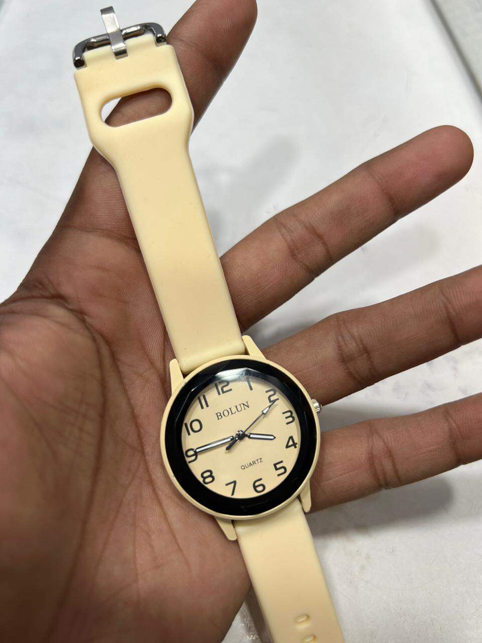 Picture of New bln Watch 6127 Fashion Square Men's Quartz Watches TPU Band Waterproof Women's Watch Outdoor Leisure Sports WristwatchWhite, Black, Neon Pink, tiya 2, Yellow, tiya, Light blue, cholate