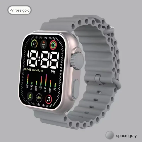 Picture of NEW WaterProof Ultra belt fixed battery system watch boys and girls.Deep green, Black, Pink, Dark blue