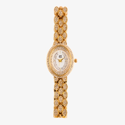 Picture of Oleves Branded wrist watch for ladies with price topBlack, Gold