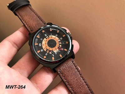 Picture of Premium Apache Watch for Men with Calendar.Brown deep white, Brown black, full black new, Brown light white, blueblack, full choclate