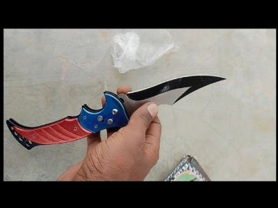 Picture of Professional Knife For kitchen Cheff Knife with White Handle Stainless SteelMulticolor