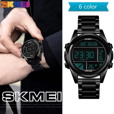 Picture of SKMEI 1448 Fashion Luxury Digital WatchBlue, Roses, Bronze, Black, Gold, Silver
