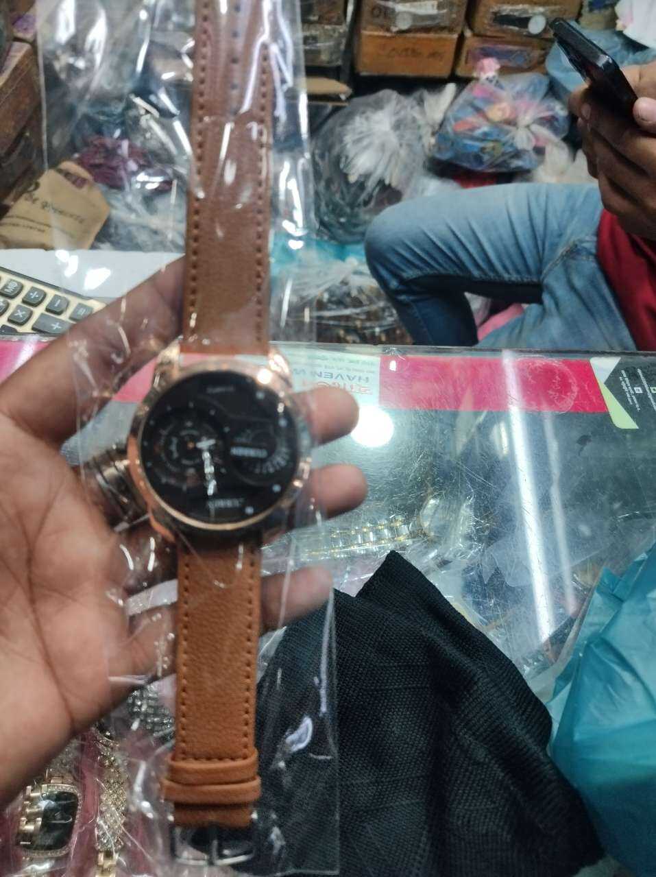 Picture of Stylish curean watch patta for men & boysBlack, Brown, Blue