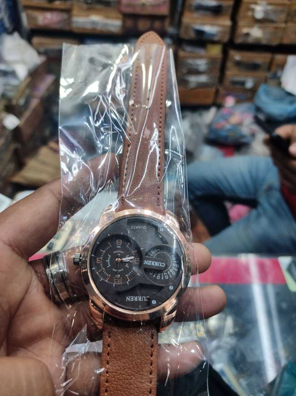 Picture of Stylish curean watch patta for men & boysBlack, Brown, Blue