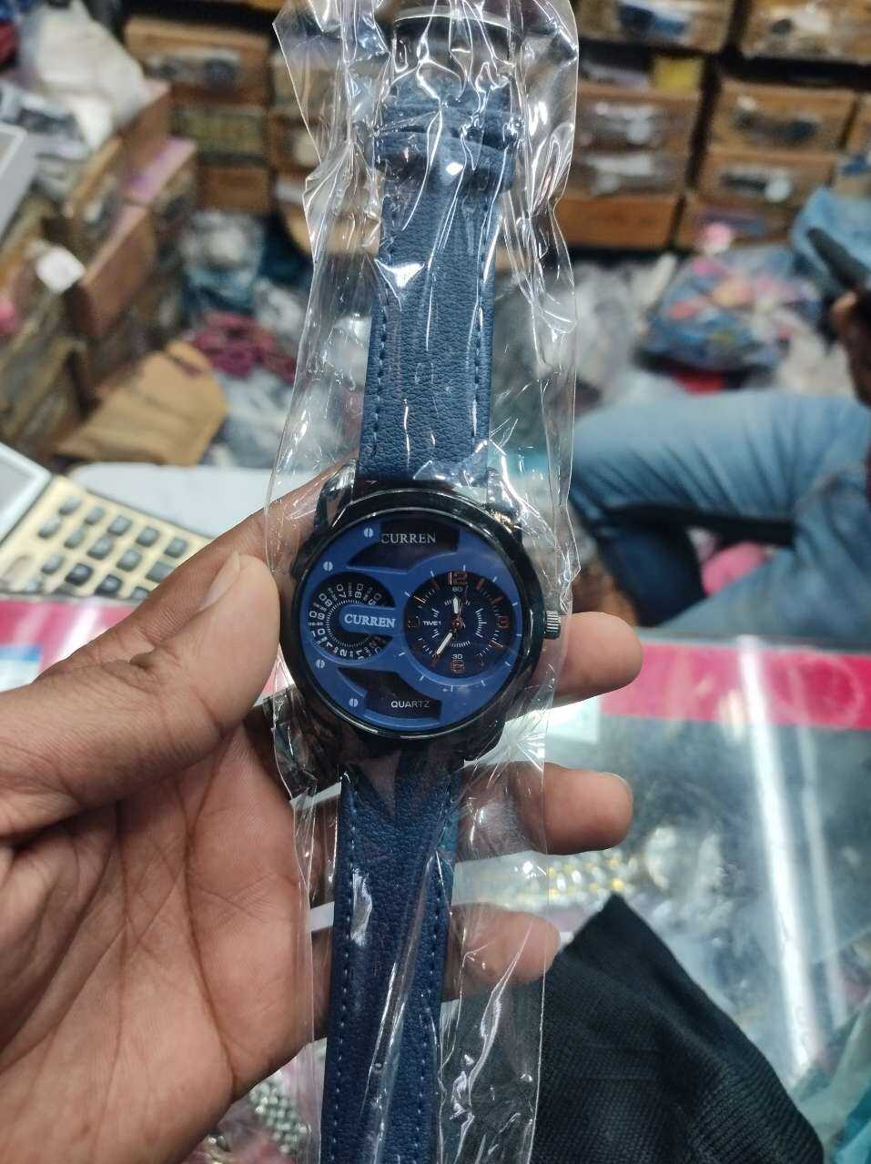 Picture of Stylish curean watch patta for men & boysBlack, Brown, Blue