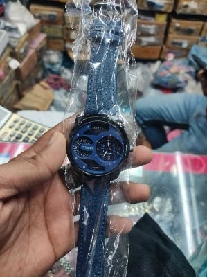 Picture of Stylish curean watch patta for men & boysBlack, Brown, Blue
